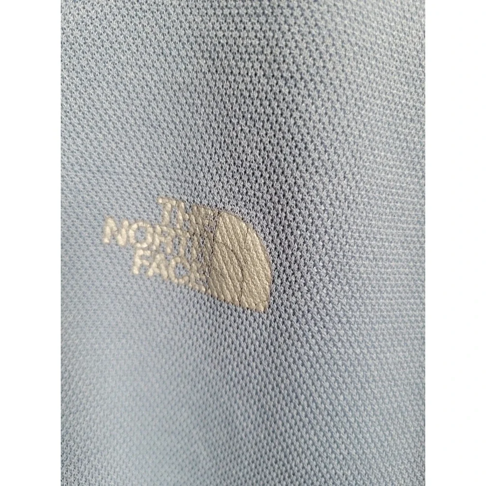 The North Face Mens‎ Blue Vapor Wick 1/4 Zip Blue Pullover Shirt Size Large